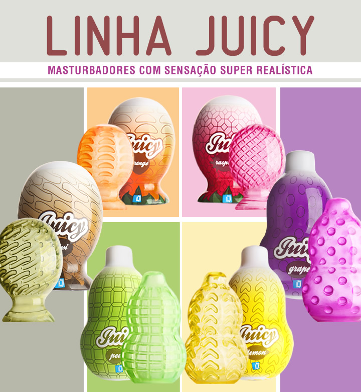 Juicy – Mini masturbador masculino com menor preço e melhor qualidade