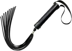 CHICOTE PRETO COM 10 TIRAS DE 40CM